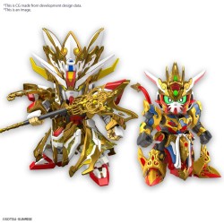 Bandai Model Kit SDW Heroes Wukong Impulse Gundam Childhood Ver & Sanzang Strike Freedom Gundam Set